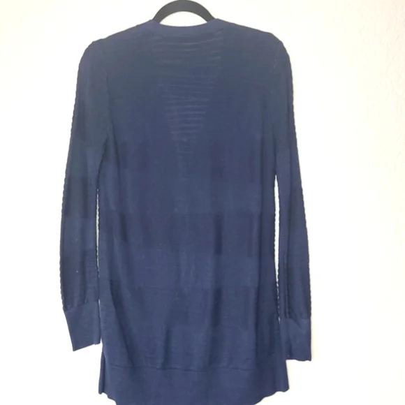 CAbi Blue Semi Semi Sheer Cardigan - Picture 3 of 6